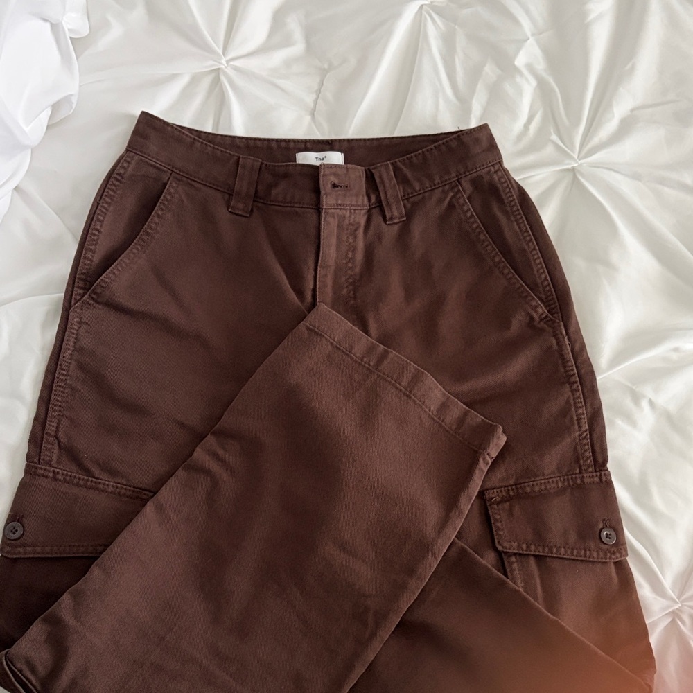 TNA Chocolate Brown Trousers